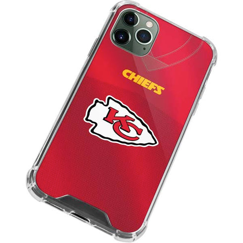 NFL Kansas City Chiefs Team Jersey iPhone 11 Pro Max Clear Case