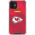 NFL Kansas City Chiefs Team Jersey iPhone 12 Clear Case