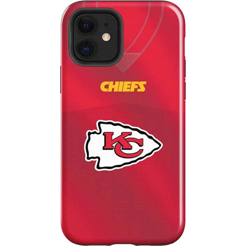 NFL Kansas City Chiefs Team Jersey iPhone 12 Impact Case