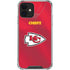 NFL Kansas City Chiefs Team Jersey iPhone 12 Mini Clear Case