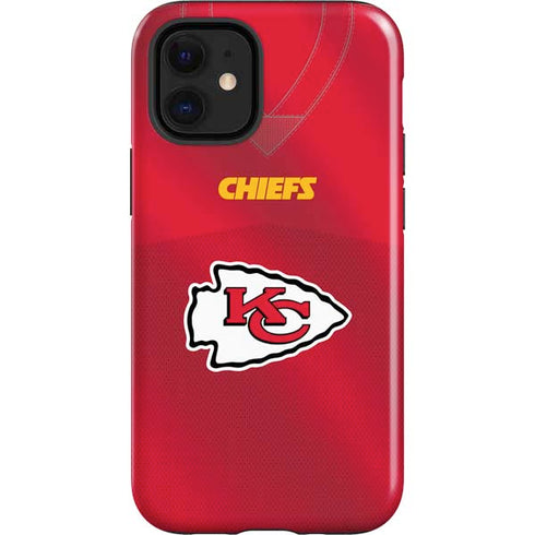 NFL Kansas City Chiefs Team Jersey iPhone 12 Mini Impact Case