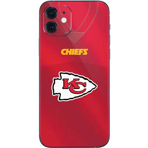 NFL Kansas City Chiefs Team Jersey iPhone 12 Skin