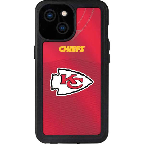 NFL Kansas City Chiefs Team Jersey iPhone 13 Mini Waterproof Case