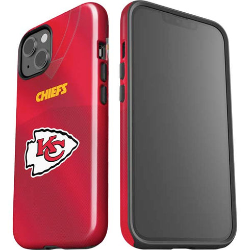 NFL Kansas City Chiefs Team Jersey iPhone 15 Impact Case