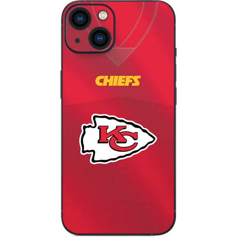 NFL Kansas City Chiefs Team Jersey iPhone 14 Plus Skin