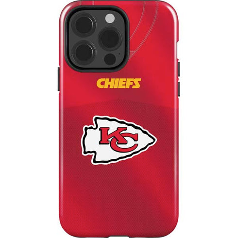 NFL Kansas City Chiefs Team Jersey iPhone 14 Pro Impact Case