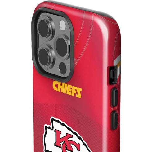 NFL Kansas City Chiefs Team Jersey iPhone 15 Pro Impact Case