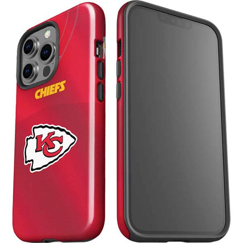 NFL Kansas City Chiefs Team Jersey iPhone 15 Pro Impact Case