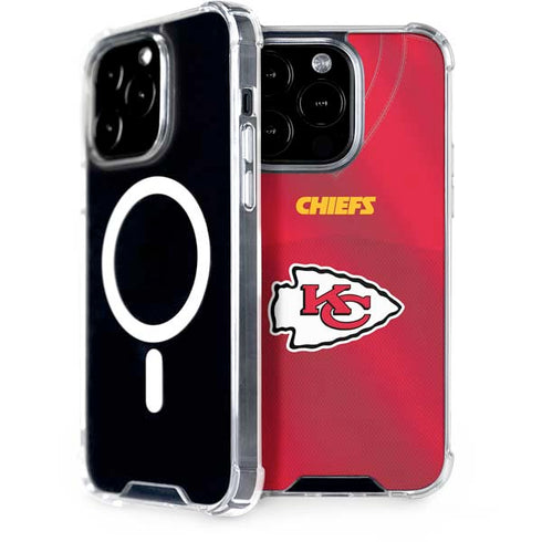 NFL Kansas City Chiefs Team Jersey iPhone 15 Pro MagSafe Case