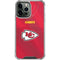 NFL Kansas City Chiefs Team Jersey iPhone 14 Pro Max Clear Case