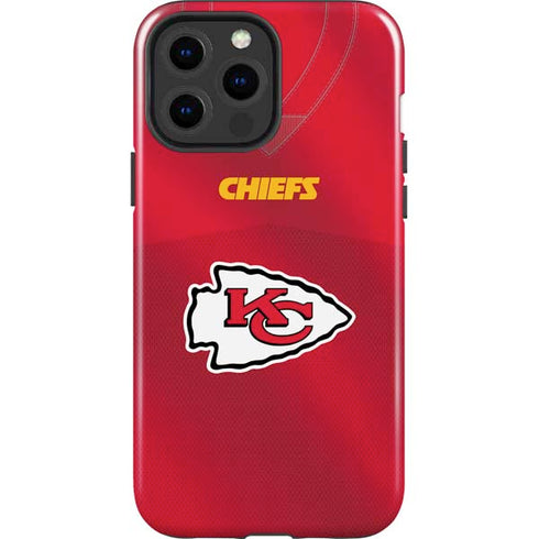 NFL Kansas City Chiefs Team Jersey iPhone 15 Pro Max Impact Case