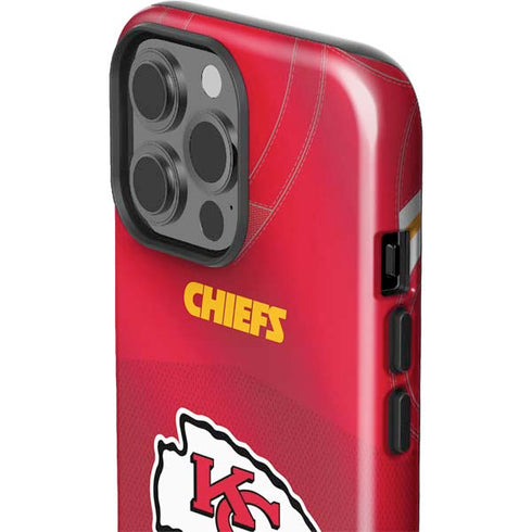 NFL Kansas City Chiefs Team Jersey iPhone 15 Pro Max Impact Case