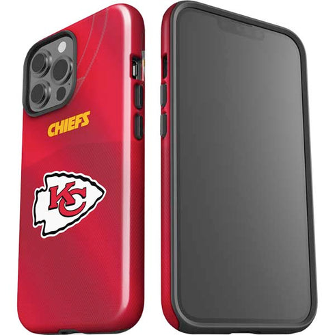 NFL Kansas City Chiefs Team Jersey iPhone 15 Pro Max Impact Case