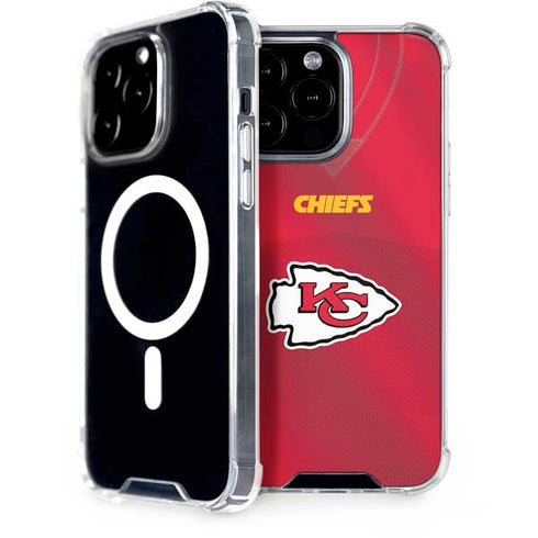NFL Kansas City Chiefs Team Jersey iPhone 15 Pro Max MagSafe Case