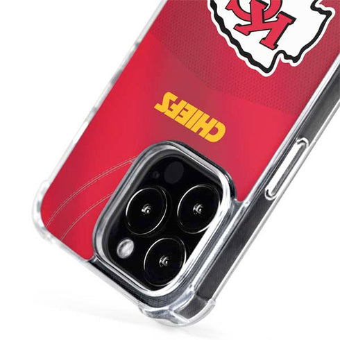 NFL Kansas City Chiefs Team Jersey iPhone 15 Pro Max MagSafe Case