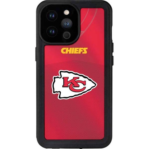 NFL Kansas City Chiefs Team Jersey iPhone 14 Pro Max Waterproof Case