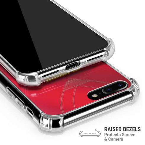NFL Kansas City Chiefs Team Jersey iPhone 7/8 Plus Clear Case