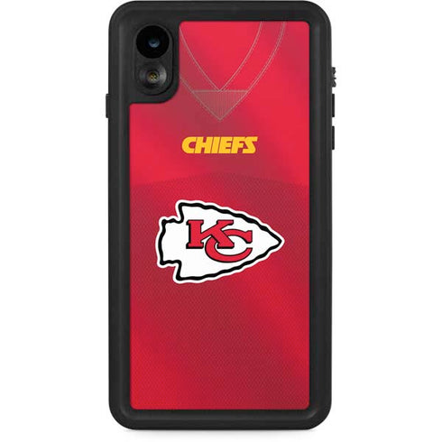 NFL Kansas City Chiefs Team Jersey iPhone XR Waterproof Case