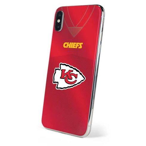 NFL Kansas City Chiefs Team Jersey iPhone XS Max Skin