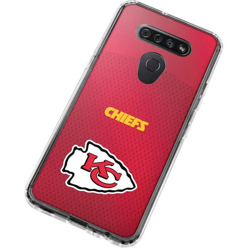 NFL Kansas City Chiefs Team Jersey LG K51/Q51 Clear Case