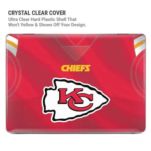 NFL Kansas City Chiefs Team Jersey MacBook Air 13in M1 (2021) Case plus Skin