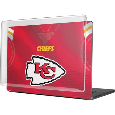 NFL Kansas City Chiefs Team Jersey MacBook Pro 16in (2021-25) Case plus Skin