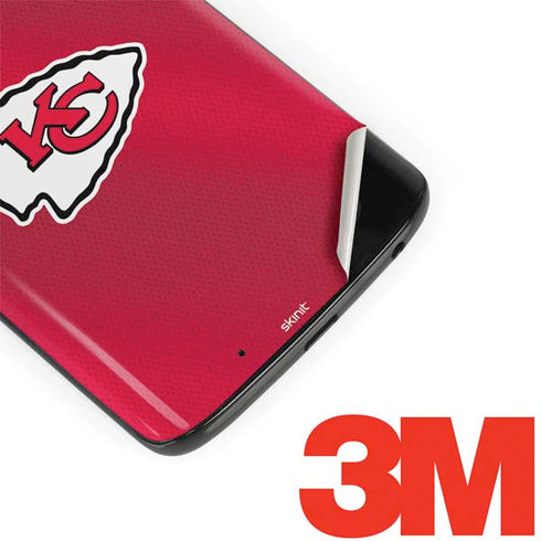 NFL Kansas City Chiefs Team Jersey Moto G6 Skin