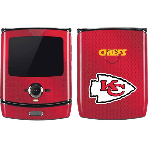 NFL Kansas City Chiefs Team Jersey Motorola RAZR Skin