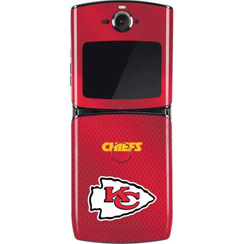 NFL Kansas City Chiefs Team Jersey Motorola RAZR Skin