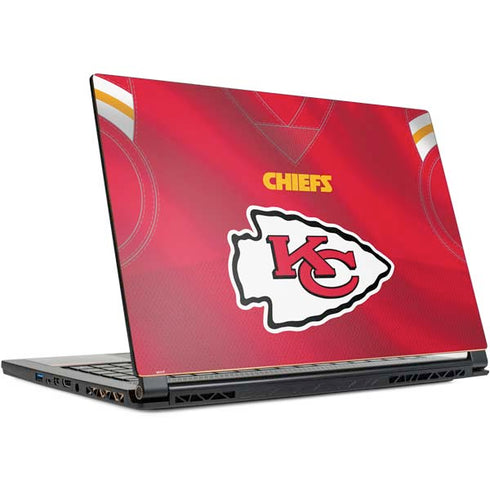 NFL Kansas City Chiefs Team Jersey MSI GS65 Stealth Laptop Skin
