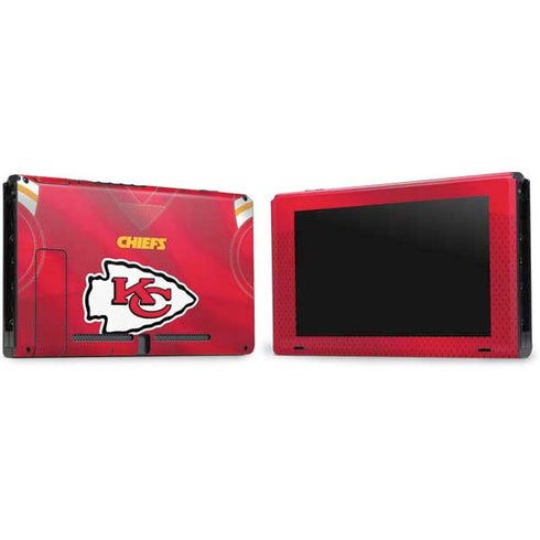 NFL Kansas City Chiefs Team Jersey Nintendo Switch Bundle Skin
