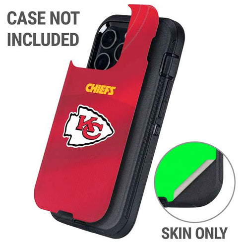 NFL Kansas City Chiefs Team Jersey Otterbox Defender iPhone Skin