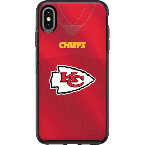 NFL Kansas City Chiefs Team Jersey Otterbox Symmetry iPhone Skin