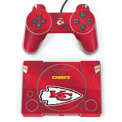 NFL Kansas City Chiefs Team Jersey PlayStation Classic Bundle Skin