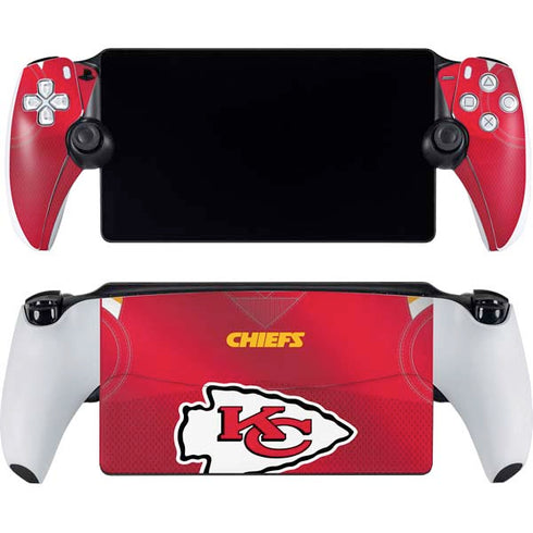 NFL Kansas City Chiefs Team Jersey PlayStation Portal Remote Player Skin