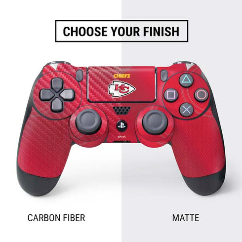 NFL Kansas City Chiefs Team Jersey PS4 Controller Skin