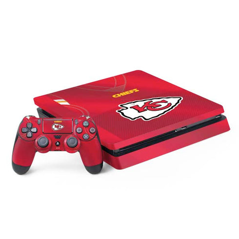 NFL Kansas City Chiefs Team Jersey PS4 Slim Bundle Skin