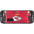 NFL Kansas City Chiefs Team Jersey Steam Deck Handheld Gaming Computer Skin