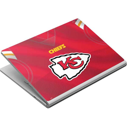 NFL Kansas City Chiefs Team Jersey Surface Book Skin