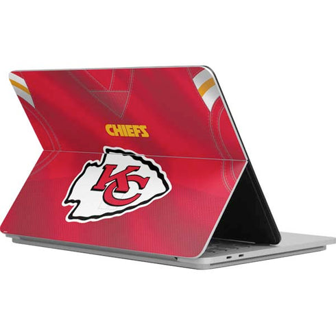 NFL Kansas City Chiefs Team Jersey Surface Laptop Studio Skin