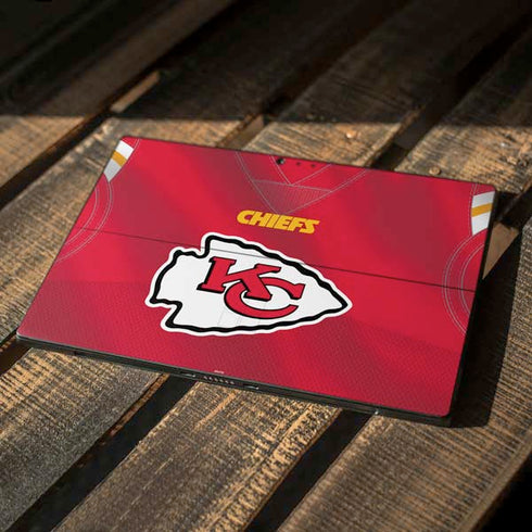 NFL Kansas City Chiefs Team Jersey Surface Pro 6 Skin
