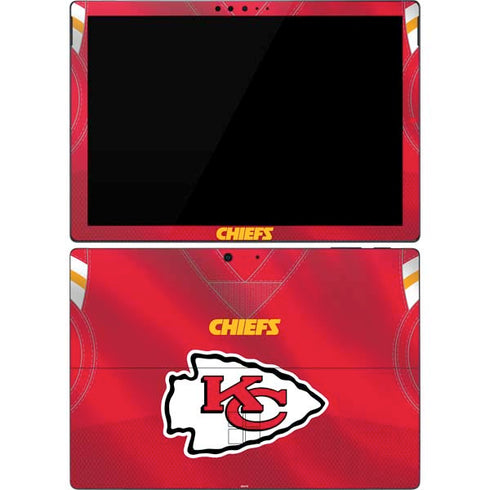 NFL Kansas City Chiefs Team Jersey Surface Pro 7 Skin