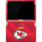 NFL Kansas City Chiefs Team Jersey Surface Pro 7 Skin