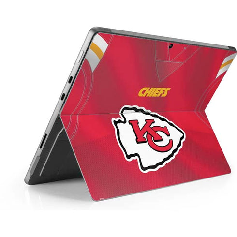NFL Kansas City Chiefs Team Jersey Surface Pro 9 Skin