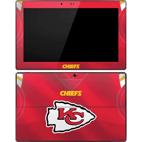 NFL Kansas City Chiefs Team Jersey Surface Pro Tablet Skin
