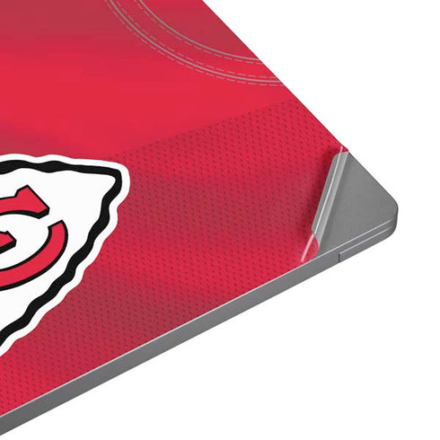 NFL Kansas City Chiefs Team Jersey Universal Laptop 12in (9.8 x 6.8in) Skin