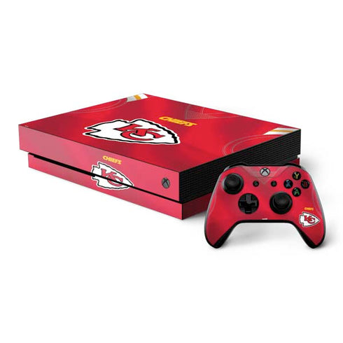 NFL Kansas City Chiefs Team Jersey Xbox One X Bundle Skin