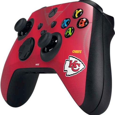 NFL Kansas City Chiefs Team Jersey Xbox Series X Controller Skin