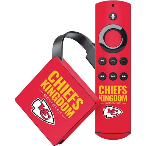NFL Kansas City Chiefs Team Motto Amazon Fire TV Skin