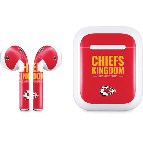 NFL Kansas City Chiefs Team Motto Apple AirPods Skin